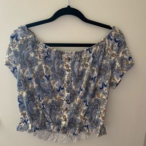 off the shoulder top